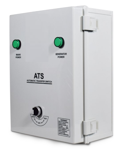  Automatický systém zapnutí/vypnutí při výpadku sítě - ATS (ATS-W-25A-3) 